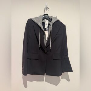 NWT Veronica Beard Navy Naira Dickey Jacket